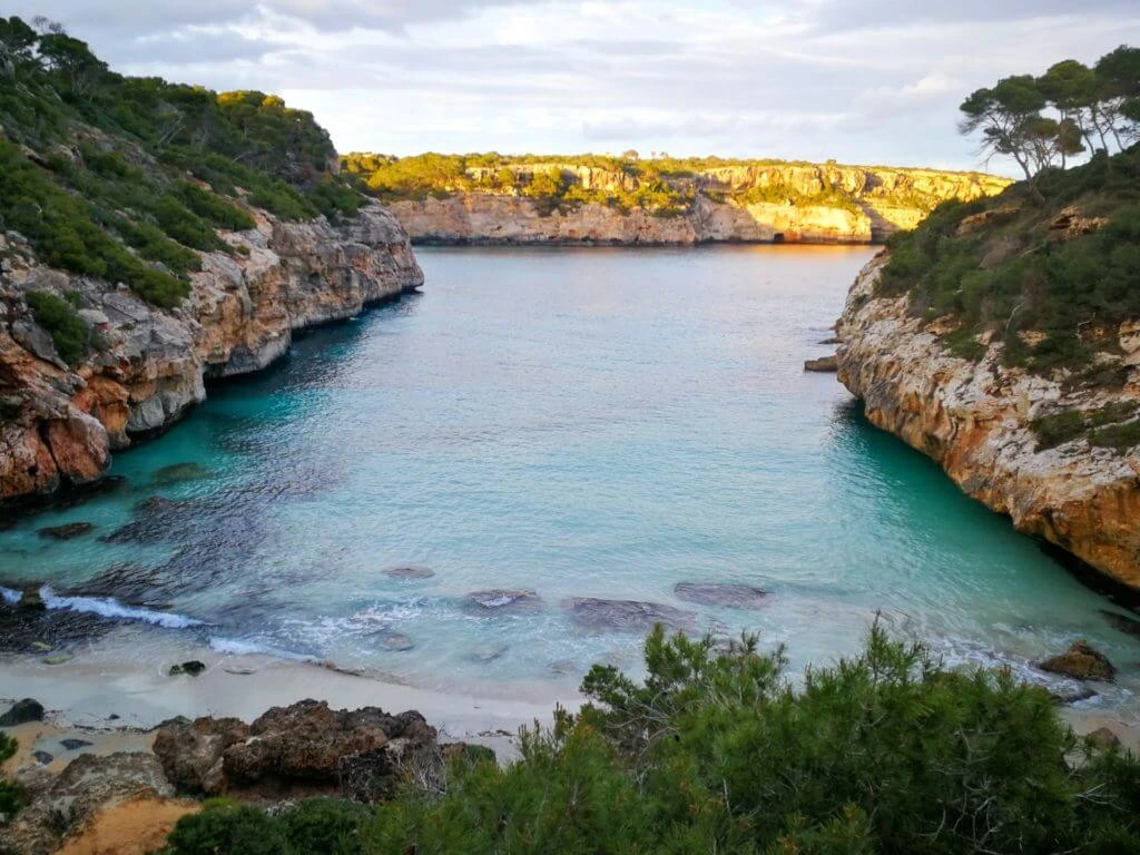 Cala des Moró, beach in south Mallorca