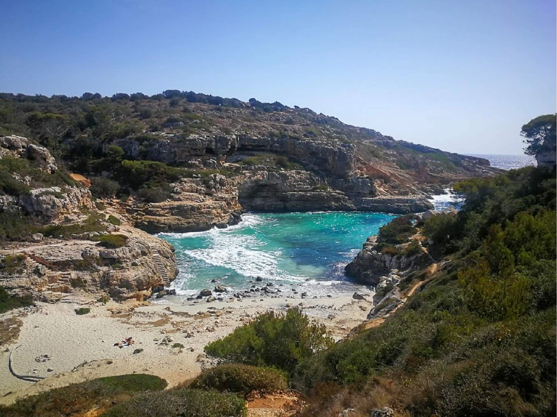Cala Mamols in Mallorca