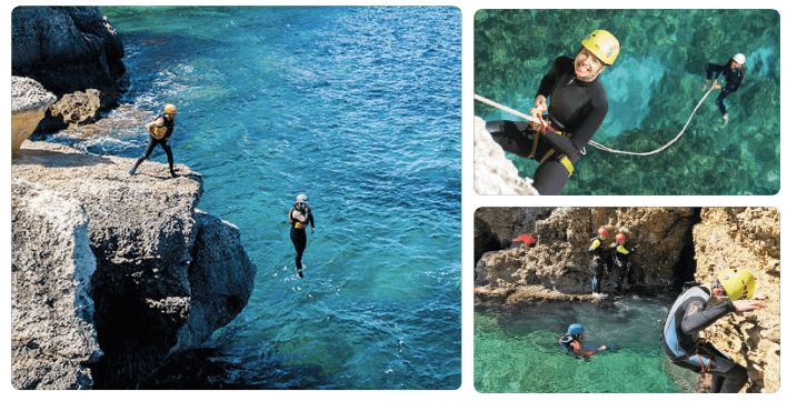 Cliff jumping Mallorca