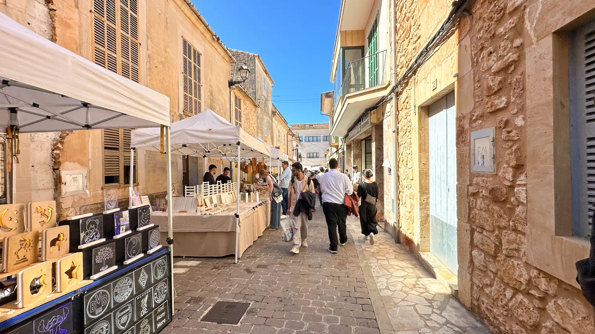 Santanyí Market streets
