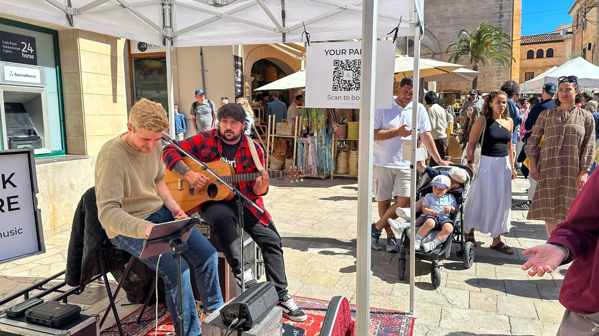 Santanyí Market live music